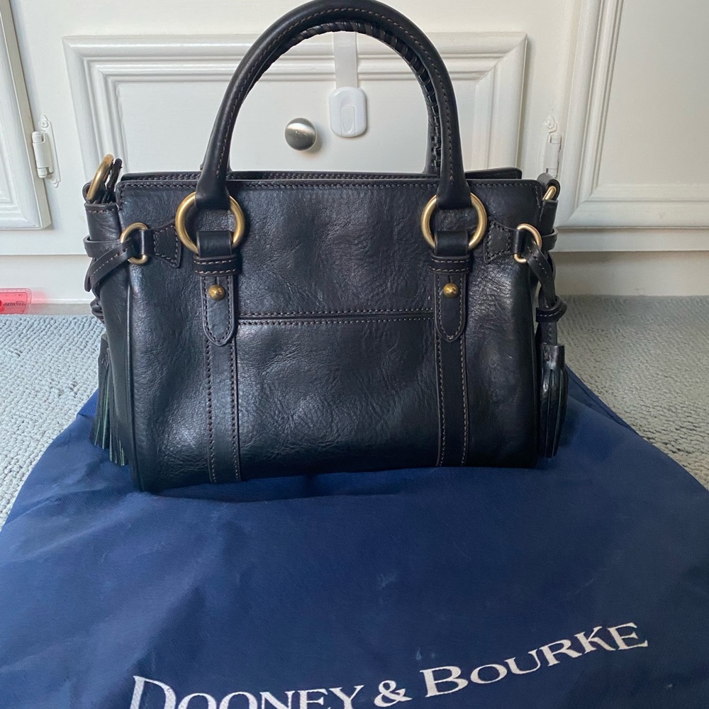 Dooney and bourke Florentine medium front pocket satchel. Used once or twice! - Picture 2 of 4